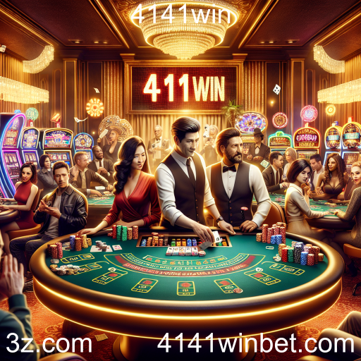 Descubra a Emoção do Cassino ao Vivo em 4141win